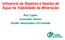 Influencia de Rejeitos e Gestão de Água na Viabilidade da Mineração. Roy Lopes Consultor Senior Golder Associates Ltd Canada