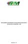 REGULAMENTO DE PESQUISA DA FACULDADE DE EDUCAÇÃO E TECNOLOGIA DA AMAZÔNIA - FAM