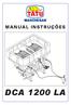 MANUAL INSTRUÇÕES DCA 1200 LA