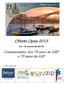 OPorto Open Comemorativo dos 75 anos do GXP e 70 anos da AXP. Com o apoio de julho de 2015