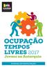 OCUPAÇÃO TEMPOS LIVRES Jovens na Autarquia NORMAS DE PARTICIPAÇÃO