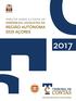 Parecer sobre a conta da Assembleia Legislativa da Região Autónoma dos Açores relativa ao ano económico de 2017