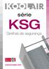 série KSG Grelhas de segurança