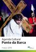 Agenda Cultural. Ponte da Barca