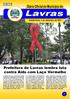 Lavras. Prefeitura de Lavras lembra luta contra Aids com Laço Vermelho