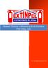 Manual Técnico e Manutenção do Extintor. PQS 30Kg. ABC. FCV Ind. Platinense de Extintores Ltda