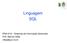 Linguagem SQL. ENG1518 Sistemas de Informação Gerenciais Prof. Marcos Villas