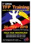 1º Open TFP Training de Kung Fu Shaolin Norte e Tai Chi Chuan
