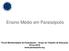 Ensino Médio em Paraisópolis. Fórum Multientidades de Paraisópolis Grupo de Trabalho de Educação 24/nov/2016