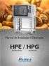 Manual de Instalação e Operação HPE / HPG