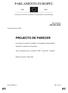 PARLAMENTO EUROPEU. Comissão dos Direitos da Mulher e da Igualdade de Oportunidades PROJECTO DE PARECER. destinado à Comissão dos Orçamentos