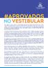 #APROVADOS NO VESTIBULAR