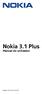 Nokia 3.1 Plus Manual do utilizador